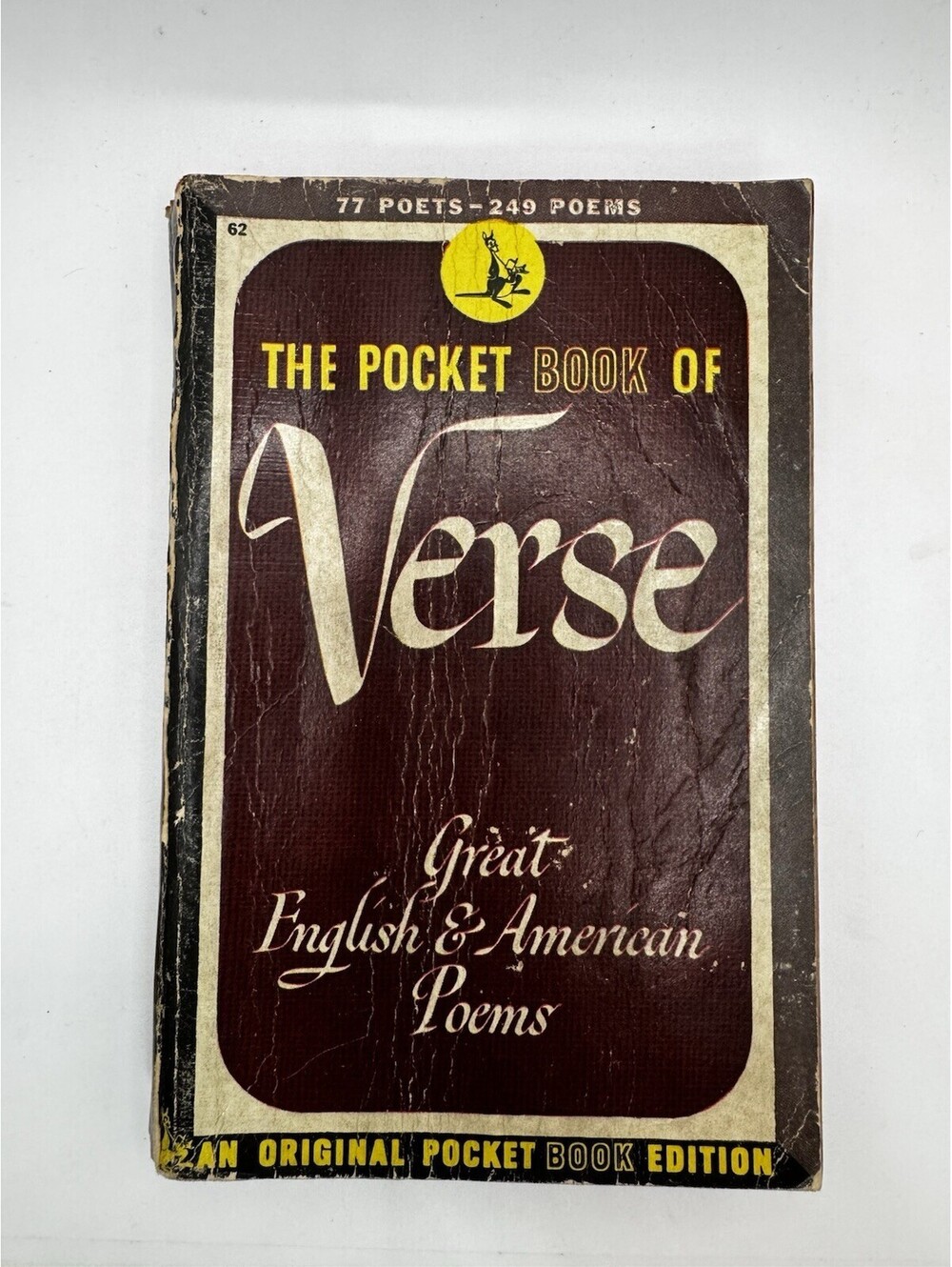 The Pocket Book of Verse: Great English and American Poems  1945 Vintage